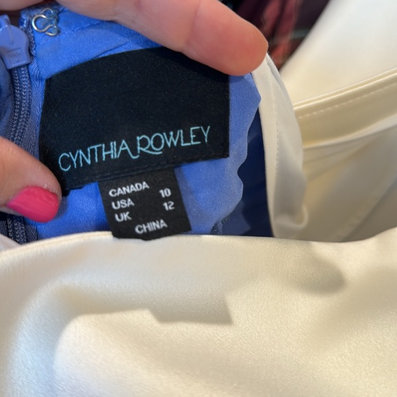 Cynthia Rowley open back dress, so pretty. Wore Easter in the spring! Size 10 - Picture 4 of 7